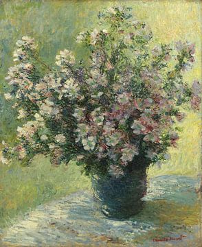 Vaas met bloemen, Claude Monet