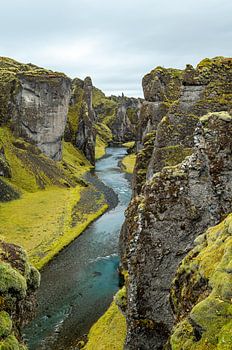 Les gorges de la rivière Fjaðrárgljúfur