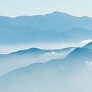 Mist en bergen van Douwe Schut thumbnail