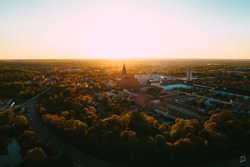 Vue aérienne de Neubrandenburg en 2023 #7