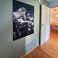 Photo de nos clients: Neige fraîche au sommet du Wetterhorn en Suisse par Hidde Hageman, sur ArtFrame