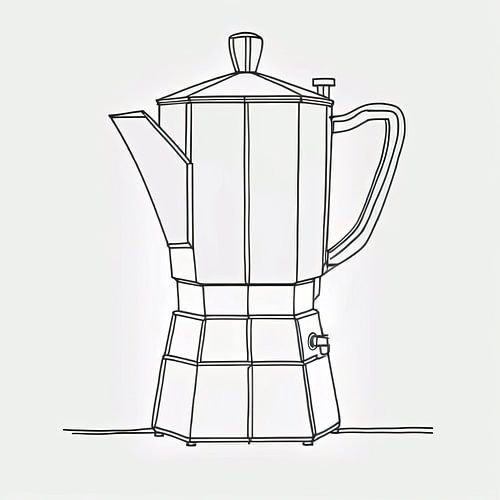 Perkolator in Ruhe