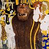 Frise Beethoven, d'après l'œuvre de Gustav Klimt sur MadameRuiz