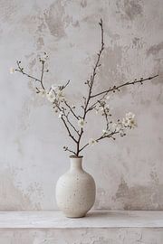 Minimalistische Stilllebenfotografie im Japandi-Stil