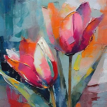 Brise de tulipe sur Gisela- Art for You