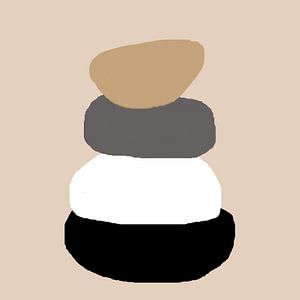 Ein organisches Design im Wabi-Sabi-Japandi-Stil.