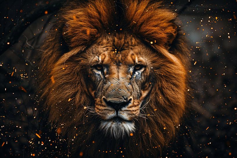 Lion's Eye - Le pouvoir royal par Art & Soul Creations