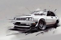 Voiture de style classique