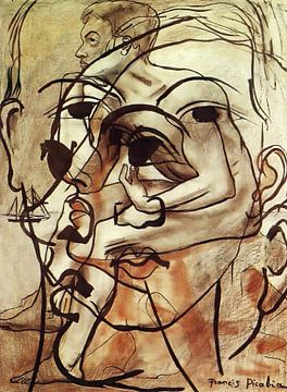 Francis Picabia - Transparence pour les hommes sur Peter Balan