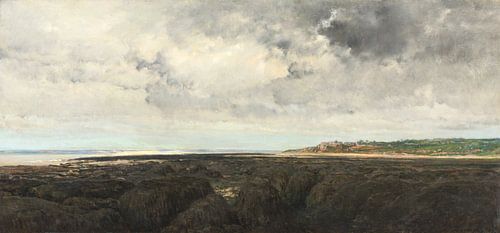 Villerville Gezien vanuit Le Ratier, Charles François Daubigny