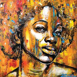 Lady in Yellow (2019) by Zeca