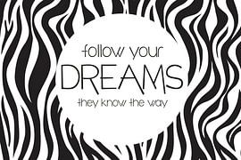 Zebraprint, Folge deinen Träumen, Landschaft