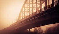 Pont John Frost, Arnhem, coucher de soleil par Paul Hemmen Aperçu