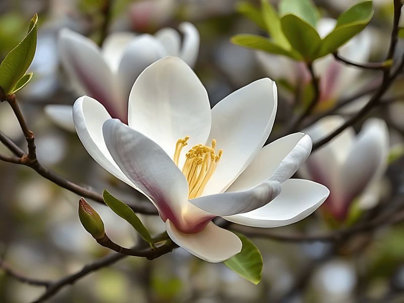 Vorm van Magnolia van Stilbeeld Studio