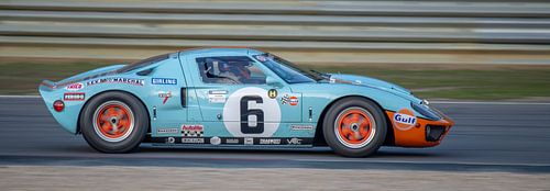The legendary Ford GT40 in Gulf colours