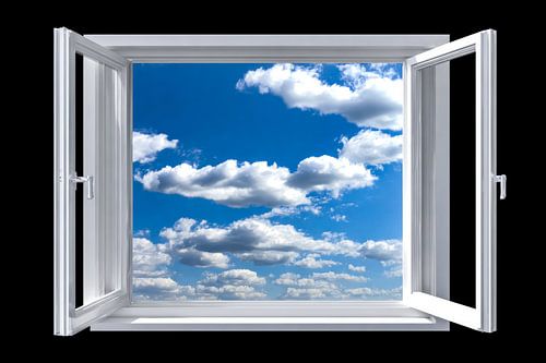 prachtig uitzicht op de wolken spiritueel