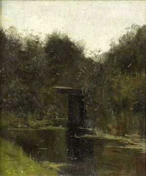 Pond corner at Breukelen, Richard Nicolaüs Roland Holst