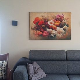 Customer photo: Floral opulence by Bert Nijholt, on ArtFrame