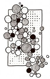 Dots Black and White Retro by Patricia's Creations