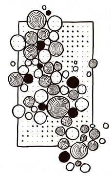 Dots Black and White Retro by Patricia's Creations