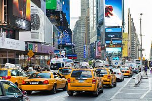 Times Square, New York van Johan van Venrooy