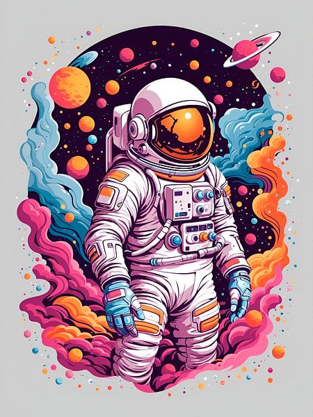 Astronaut Space by Rizal Azhari
