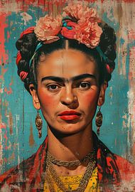 Frida Poster Impression d'art sur Niklas Maximilian