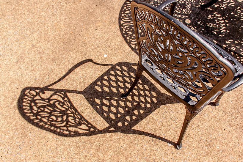 L'ombre de la chaise par Wijbe Visser
