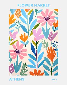 Flower Market Athens by Jolly and Dash