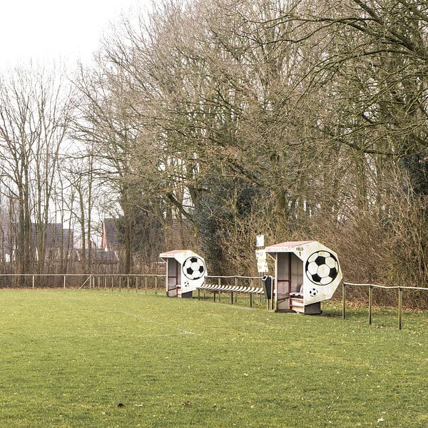 Dug outs bij FC Ter Apel '96 | Over de Bal van Over de Bal