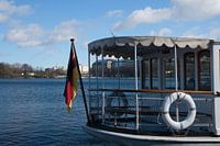 Historische Alster stoomboot