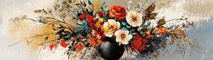 Blumenstrauß in Vase