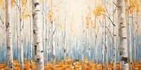 Autumn in the Birch Forest