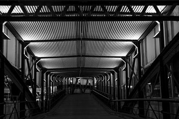 Überseebrücke in Hamburg van Stefan Heesch