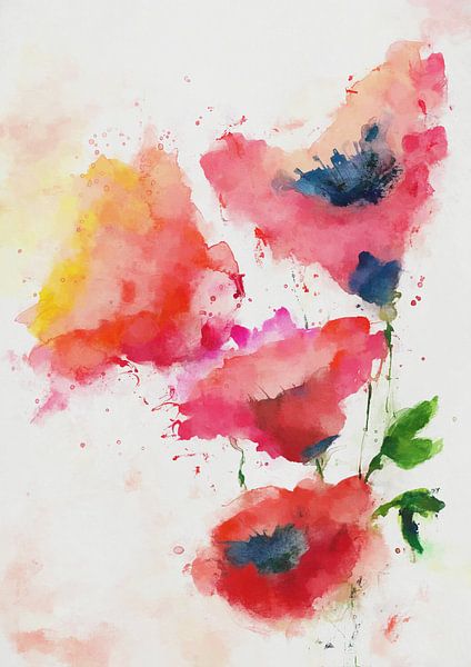 Dancing Flowers 3 by Georgia Chagas