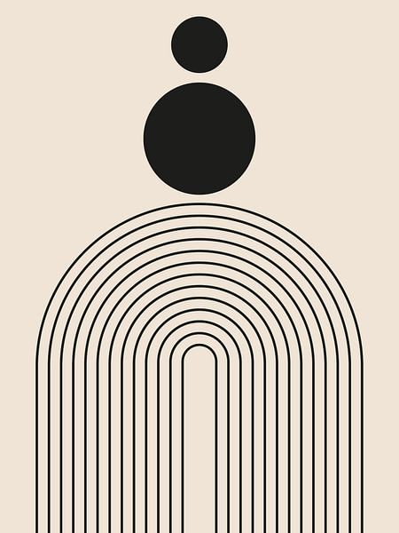 Bauhaus Boho Black 3 by Jolly and Dash