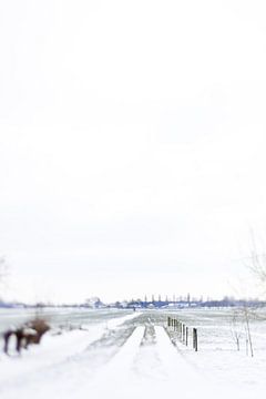 Winter wonderland | Linschoten | Pastel by Gabry Zijlstra