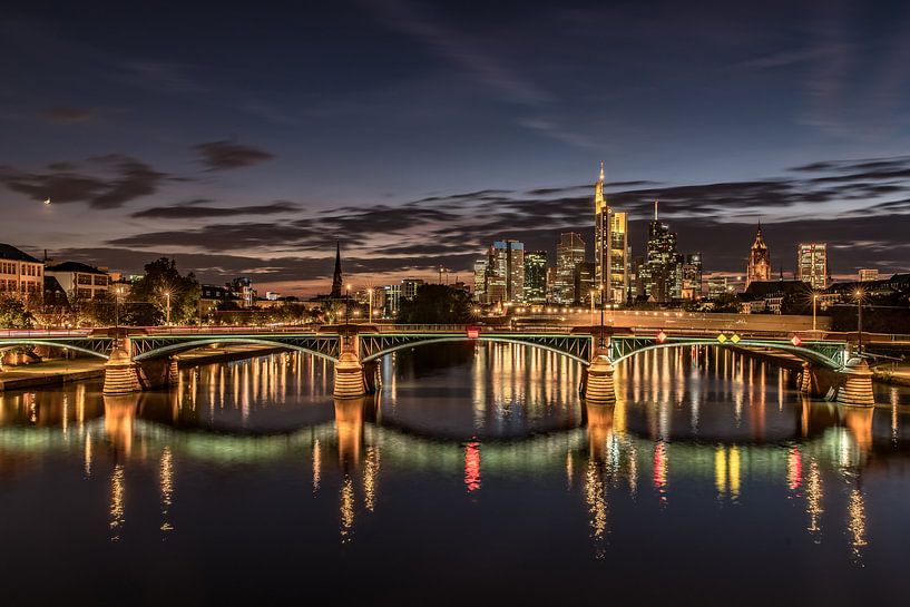 Frankfurt Skyline by Achim Thomae Photography