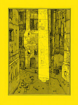 Yellow Vertical Labyrinth