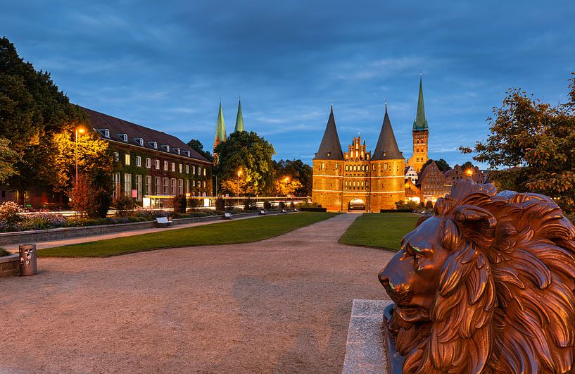 Holstentor Lübeck by Ursula Reins