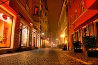 Untere Bachgasse Regensburg bei Nacht von Roith Fotografie Miniaturansicht