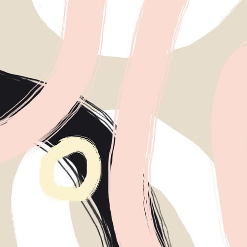 Moderne abstracte kunst - Lijnen en vormen 7