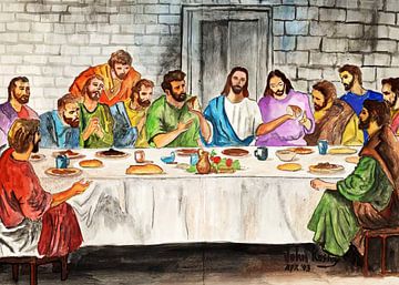 The Last Supper van jack pram