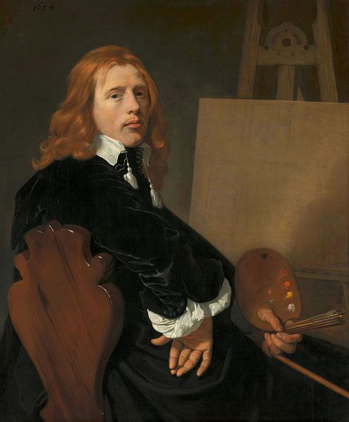 Portret van Paulus Potter, Bartholomeus van der Helst by Masterful Masters