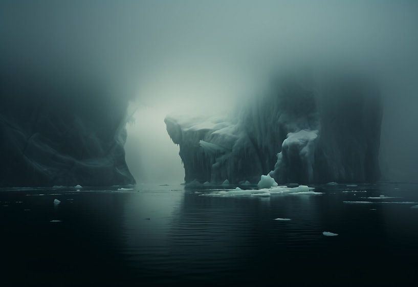 Mystische Wasserlandschaft von fernlichtsicht