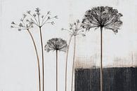 Botanisch abstract in Japandi stijl van Japandi Art Studio thumbnail
