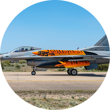 Griekse General Dynamics F-16C Fighting Falcon. van Jaap van den Berg