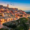 Sonnenuntergang in Matera, Italien von Michael Abid