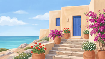 Blue Door – Ein mediterraner Urlaub am Meer