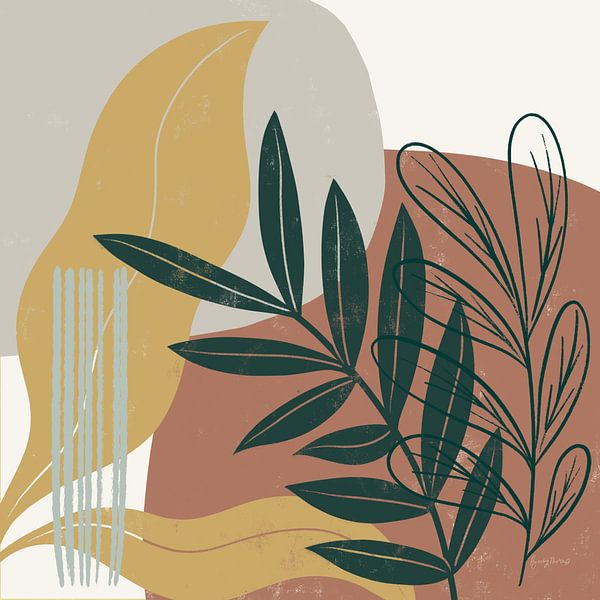 Mid Century Modern II Light, Becky Thorns by Wild Apple